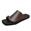 Fashion Outdoor Summer Slippers New Stylish Flip-Flops for Men Beach Sandals Comfortable Half Drag Non-Slip Man Flip-flops Simple Slides