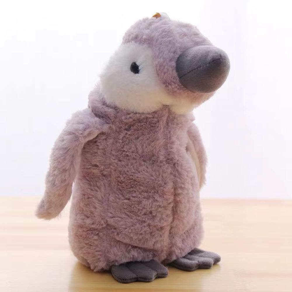 Pen Storage Bag Plush Pencil Case Stuffed Animal Penguin Pencil Bag Stationery Bag  Pencil Box