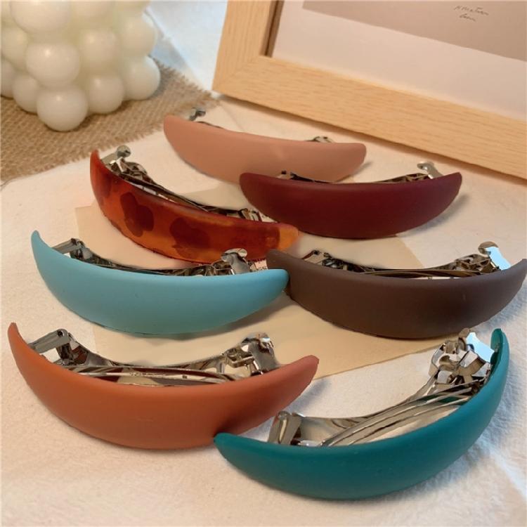 Набор из 6 заколок для волос для женщин Французский стиль Простой дизайн Держатель для хвоста Идеально подходит для повседневного ношения и особых случаев