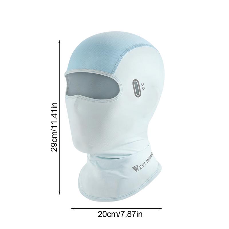 Защита от солнца, защитное покрытие для лица от ультрафиолета, солнцезащитный экран, защитное покрытие для лица от ультрафиолета, шелковая защита от ультрафиолета, полное покрытие для лица, прохладная солнцезащитная вуаль для лица