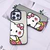 Sanrio TK Милый Черный Чехол для Телефона Hello Kitty для Apple 17