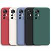 For Xiaomi 12 Lite Case for Xiaomi Mi 12 13 11 Lite 11T Cover Funda Soft Liquid Silicone Bumper For Xiaomi 12 Lite Redmi Note10 11