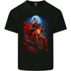 Череп Байкер Мотоцикл Мотоцикл Жнец 7 Детская Футболка Детская