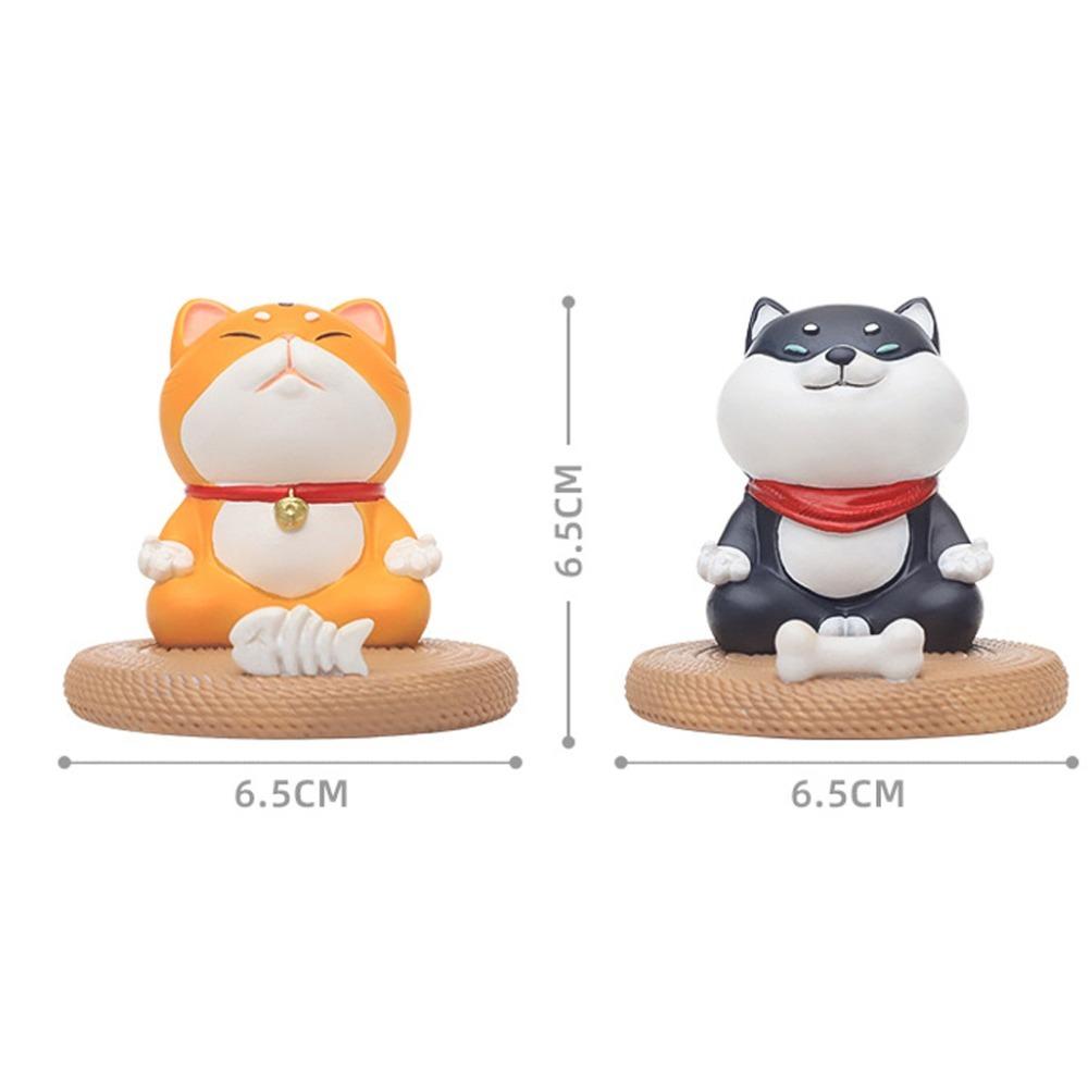 Подставка для мобильного телефона для медитации, держатель для мобильного телефона в виде собаки, держатель для телефона в виде животного, аксессуары для телефона