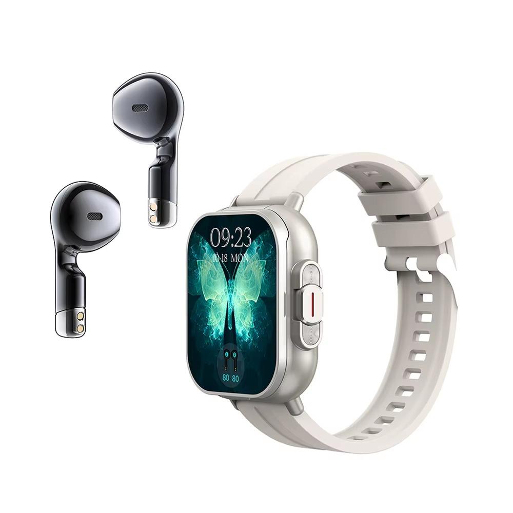 D8 Smart Watch Remote Control Touch Screen Compass CE Rohs Certified Fashionable Sleep Tracker Connected Earbuds