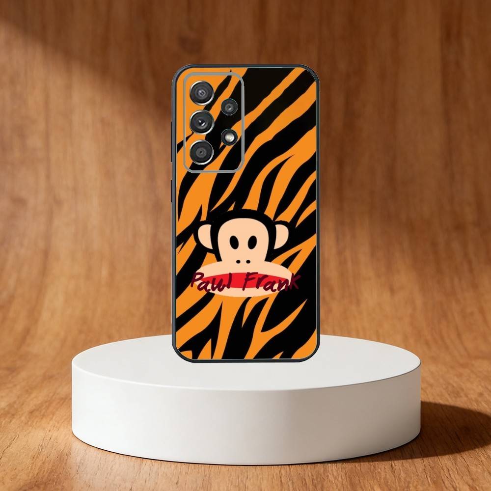 Чехол для телефона P-Paul F-Frank для Samsung S25, S24, S21, S22, S23, S30, Ultra, S20, Plus, Fe, Note, 10, 9, 5G Черный