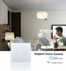 EU Standard Switch Glass Touch Panel Wall Light Switch for Smart Home