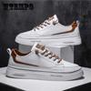 Men's Shoes Spring Shoes Korean Trend Leather Shoes Men's Sports Shoes White Summer Casual Shoes