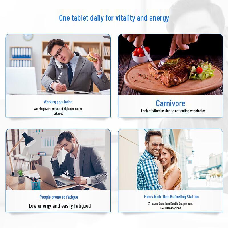 Thomson Biotech Men's Multivitamin & Mineral Tablets