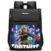 School Backpack with Multi Compartment ,Large Cartoon Fortnite School Bags for Boys & Girls,Durable Child Backpack for Aged 6-10
