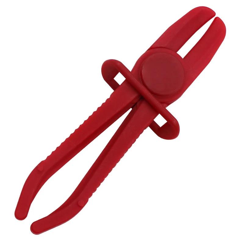 Инструмент плоскогубцы для хомутов шлангов Тормозная топливная водяная линия Плоскогубцы для хомутов для ремонта автомобилей Снятие хомутов шлангов Пластиковые плоскогубцы для резки масляных трубок