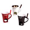 Elegant Fondue Mug Chocolate Melting Cup Multi Purpose Fondue Mug For Chocolate Caramel And Tapas With Tealight Holder