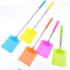 Stainless Steel Telescopic Fly Swatter with Plastic Head - Extension Style, Random Color.