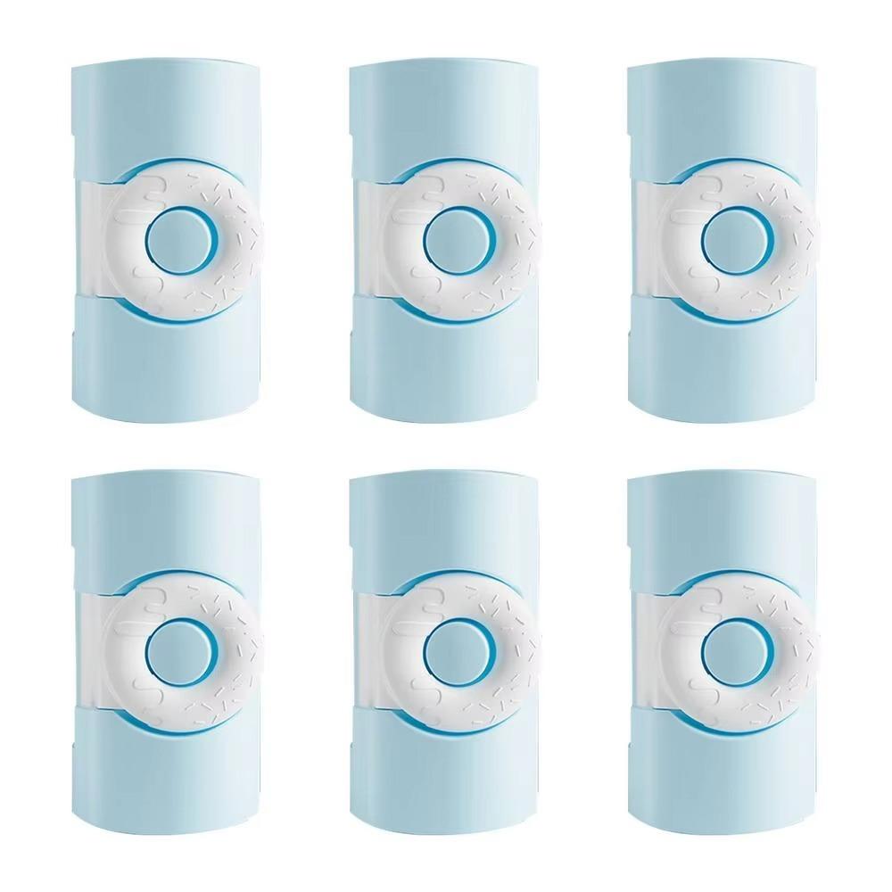 6pcs Household Donut Shape Bed Sheet Fixing Clip Pinless Non-slip Bedsheet Fastener Quilt Bed Cover Grippers Bed Sheet Securing