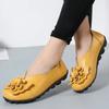 Women Real Leather Shoes Flower Moccasins Mother Loafers Soft Leisure Flats Casual Female Driving Ballet Footwear Women Shoes