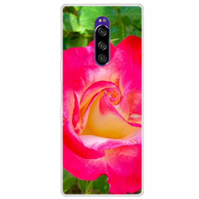 Мягкий силиконовый чехол для Sony Xperia 1 Чехол Модный прозрачный чехол с тигром для Sony Xperia1 XZ4 SO-03L SOV40 J8110 Бамперы