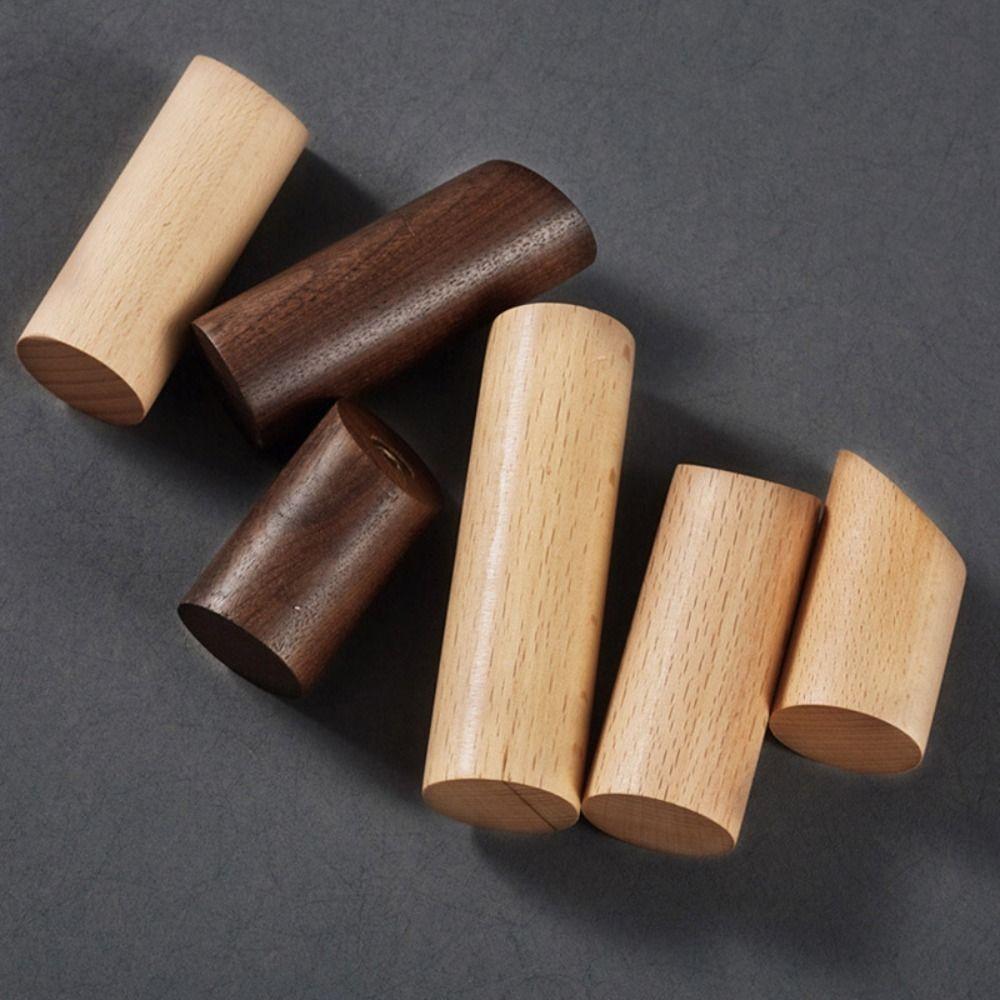 Настенное крепление Настенная вешалка Вешалка для одежды из массива дерева Многоцелевой деревянный настенный крючок Шляпа