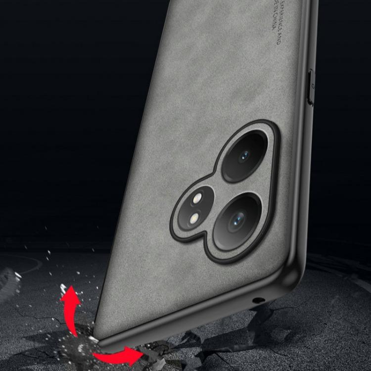 Матовый чехол для телефона из искусственной кожи из овчины для Realme GT 6T, защитный мягкий чехол для объектива камеры для Realme GT 6 GT Neo 6 SE