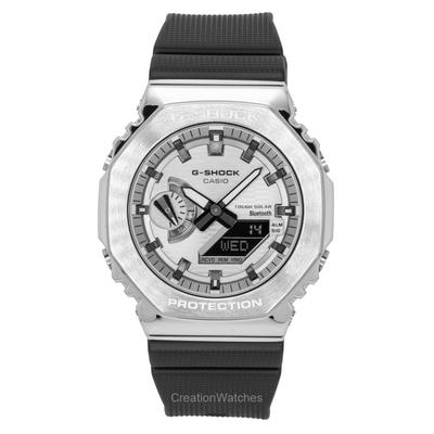 G-Shock G-Steel Ремешок из биополимерной смолы Связь со смартфоном Аналогово-цифровой Серый циферблат Солнечная батарея GBM-2100A-8B 200 м Мужские часы