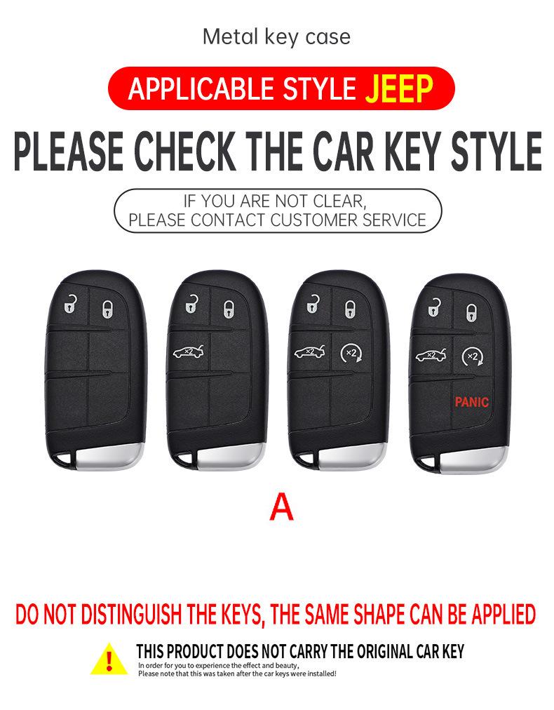 Чехол для ключей Jeep для Compass, Cherokee, Renegade, Grand Commander и Grand Cherokee - Мужская сумка-кошелек с пряжкой