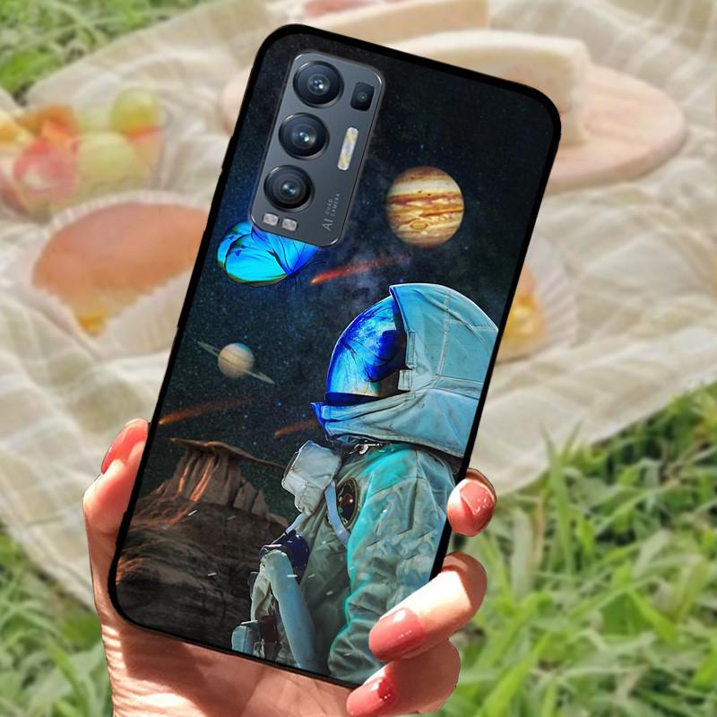 Для OPPO Find X3 Neo Чехол Силиконовый Мягкий Мраморный Черный Бампер Funda Coque для Oppo Find X3 Lite Защитный Capa FindX3 Neo