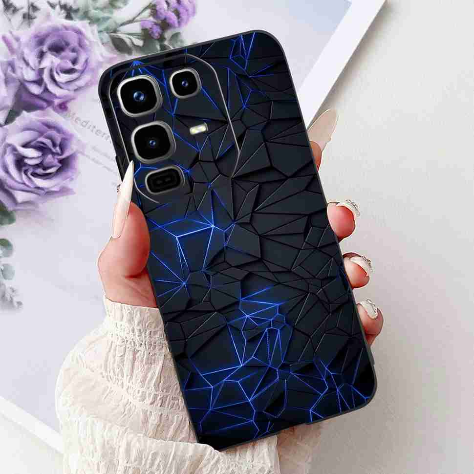 Для Infinix Note 50 Pro 4G Чехол Модный Расписной Чехол Мягкий Силиконовый Чехол для Телефона Для Infinix Note50 Note50Pro 50Pro Чехол 6.78"