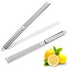 HOT Stainless Steel 12 Inch Lemon Zester Grater Multifunctional Cheese Grater Chocolate Grinder Fruit Garlic Tool Kitchen Gadget