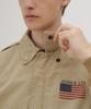 AVIREX COTTON A-2 FLYING ACE jacket men's L 180 khaki 783-5252043