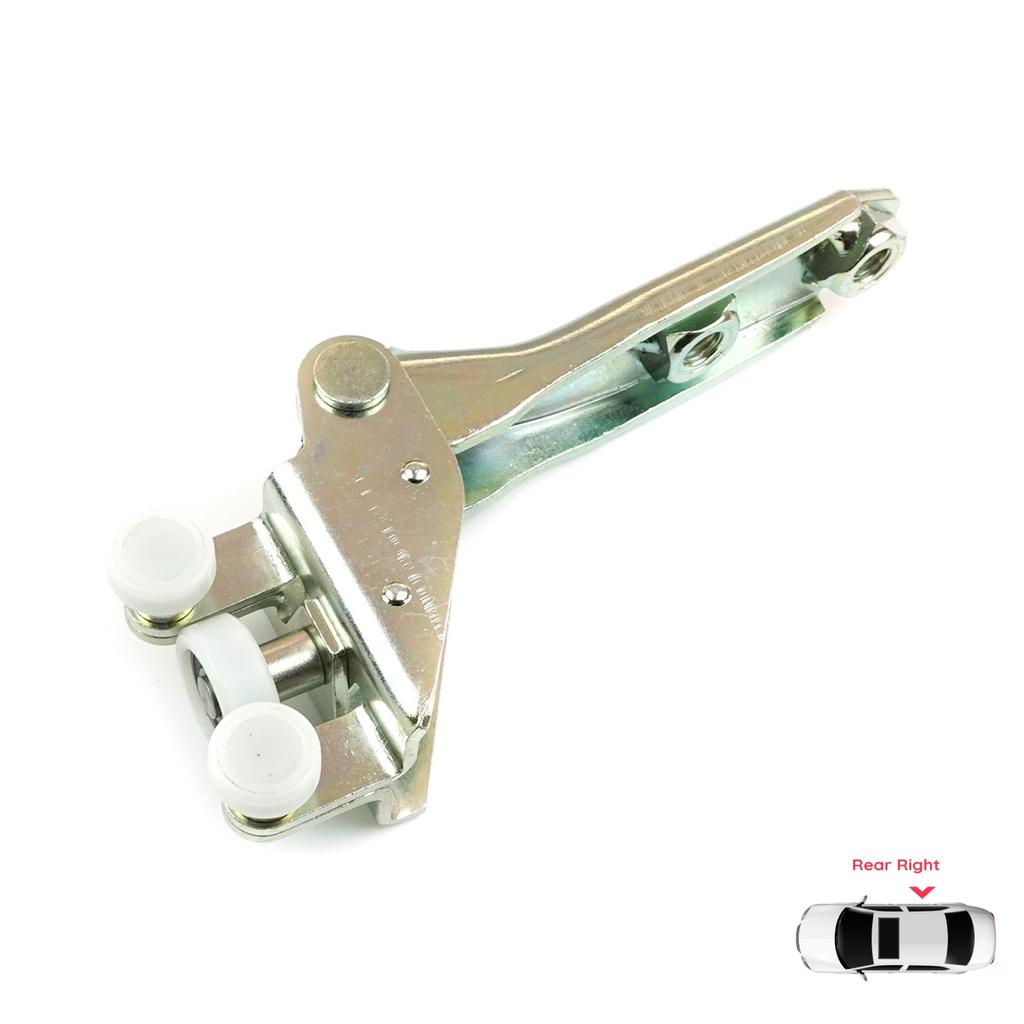 BDP24 Right Side Rear Sliding Door Middle Roller Guide Hinge 701843336A for VW Transporter T4 Caravelle 1990-2003 EU PASSENGER