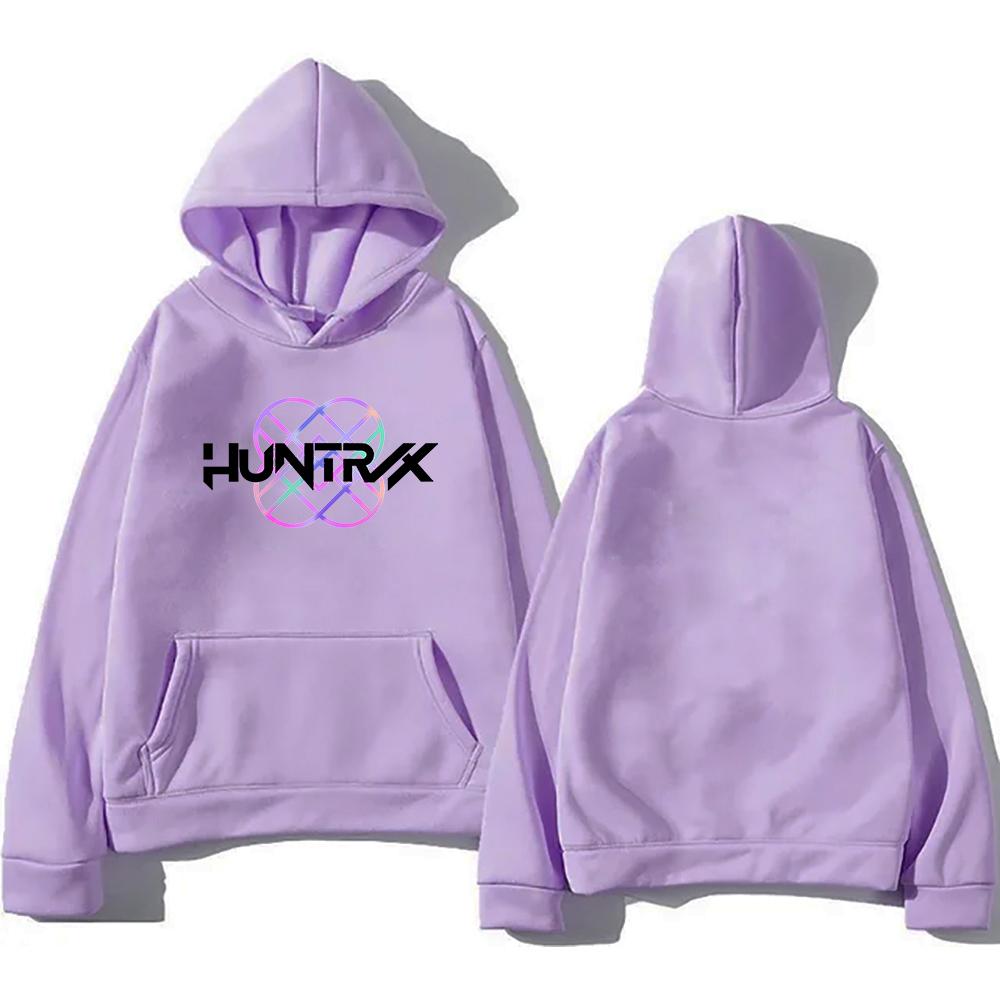 Худи Huntrix Girl 2025 Фильм Охотники на демонов Модные Худи для мужчин/женщин Харадзюку Зимняя одежда Пуловер Толстовка Винтаж