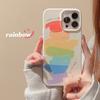 Радужный чехол для телефона с акварельной живописью и рисунком для Iphone 14 13 12 11 Pro Max 14 Plus, Мягкая силиконовая задняя крышка с мультяшным дизайном
