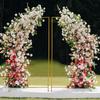 1.8*0.9m Metal Arch Backdrop Stand Set of 2 Wedding Arch Stand Backdrop Arched Frame for Wedding Ceremony Birthday Party