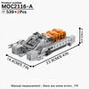 MOOXI Most Complete Space War Tank Personnel Carriers Adult Building Blocks Set MOC Brick Model Kit DIY Diorama Toy For Boy Gift
