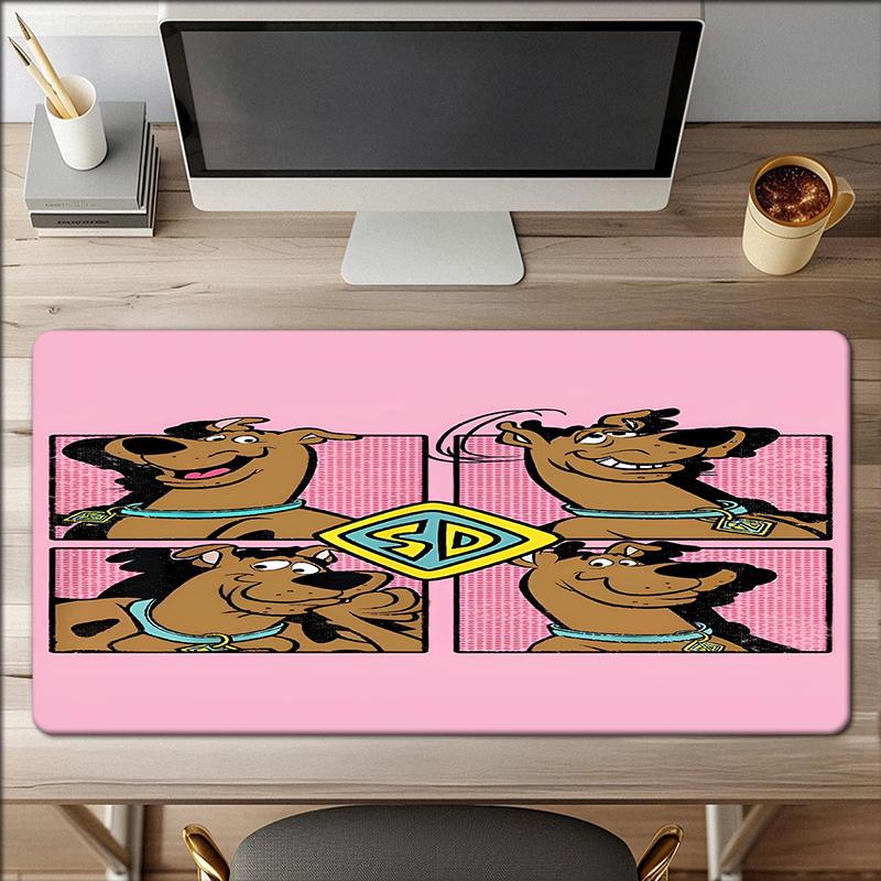 Scooby-Doo Theme Mouse Pad, Non Slip Rubber Base, Multifunctional Office & Home Decor, Perfect for Workspace Personalization.