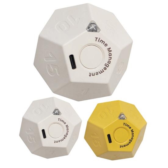 Перезаряжаемый мини-таймер Time Ball, простой в использовании с двойным режимом будильника, таймер Pomodoro, принадлежности для приготовления пищи