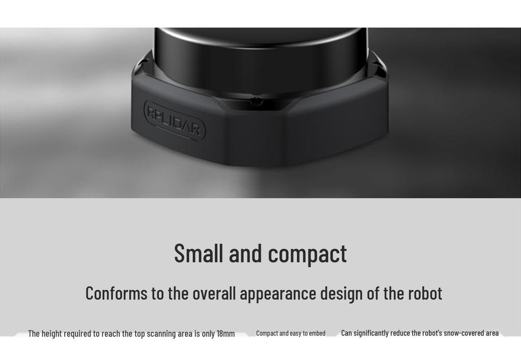 Slamtec RPLIDAR S2 High-Performance Compact DTOF LiDAR with Multiple Communication Support