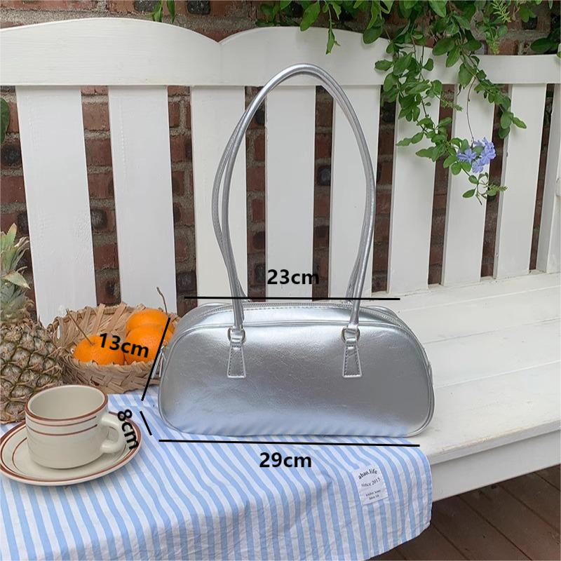 Новые женские сумки через плечо, модные женские сумки из искусственной кожи, подушечки для бостона, повседневные сумки под мышками, однотонные роскошные сумки