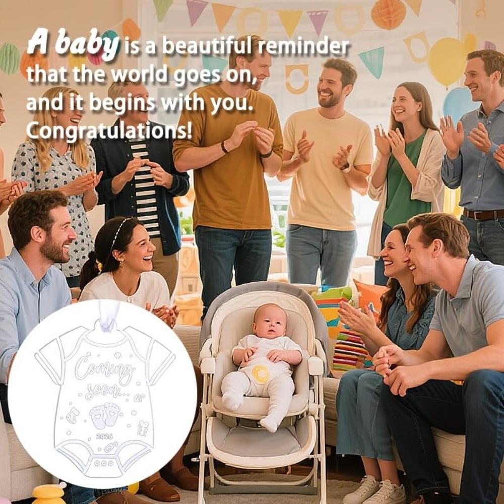 Рождественские подарки 2026 Акриловые украшения для Рождества Анонс беременности Анонс беременности