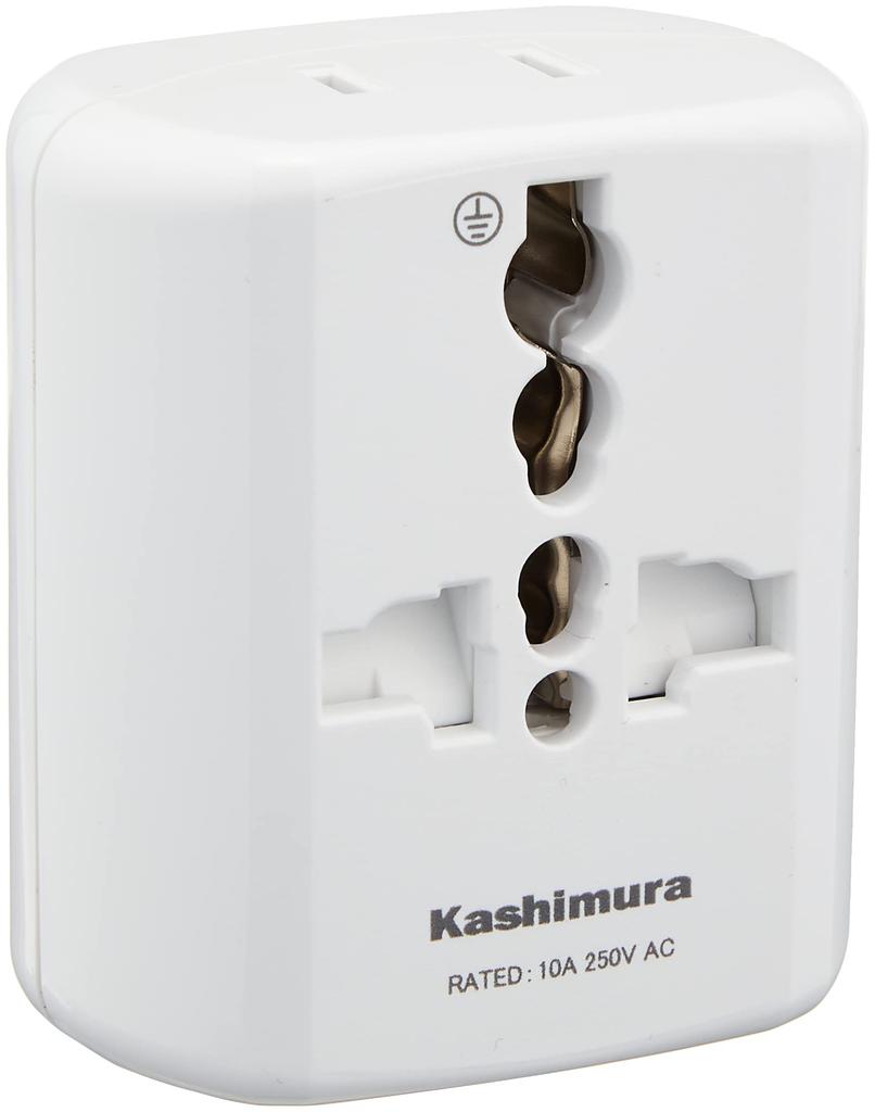 Kashimura Conversion Plug for Overseas 2 Port Power World Compatible Power B3 O2 NTI-164 Use, Supply, Plug, A/B/C/O/SE/BF / /