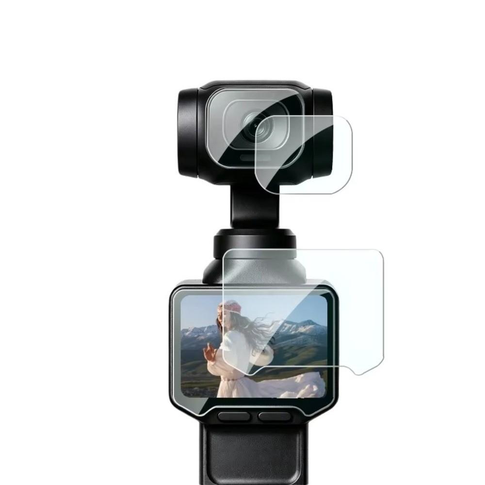 Tempered Glass Screen Protector HD Protective Films for Insta360 Luna Pro Gimbal Camera Accessories