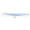 {+} 1Pcs Glue-free Eyelashes Beginner Tools Anti-Stick Applicator No Glue Eyelashes Non Stick Coated Stainless Steel Tweezer