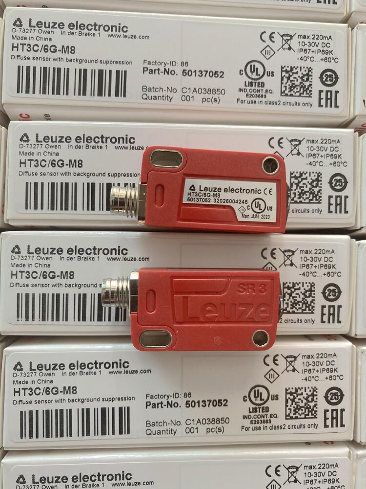 Leuze HRTR 3B/66-S8 & HT3C/6G-M8 Photoelectric Switch