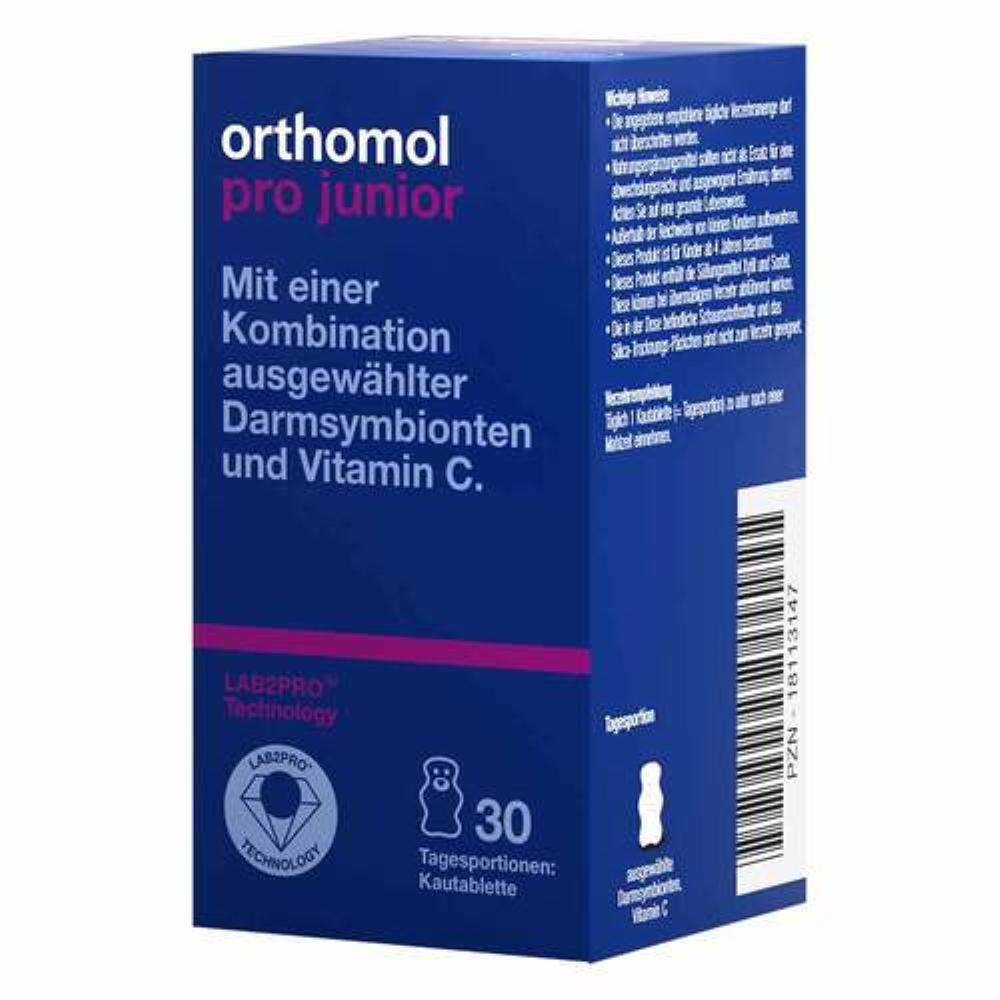 Жевательные таблетки Orthomo Pro Junior (30 упаковок)