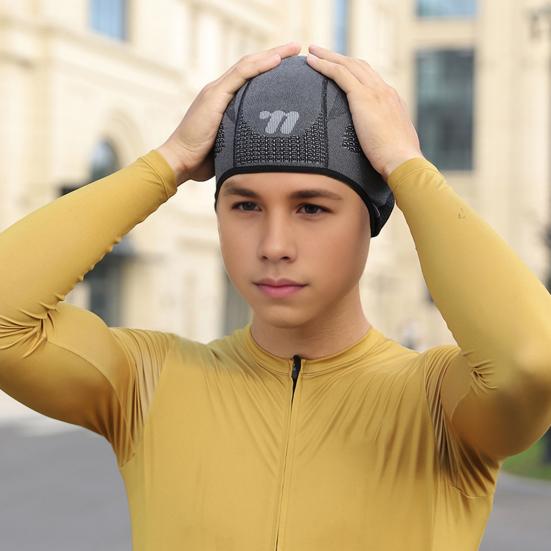 Велосипедная шапка для езды на открытом воздухе, ветрозащитная защита ушей, подкладка для шлема мотоцикла, езда, бег, шапочка, эластичная, для мужчин и женщин