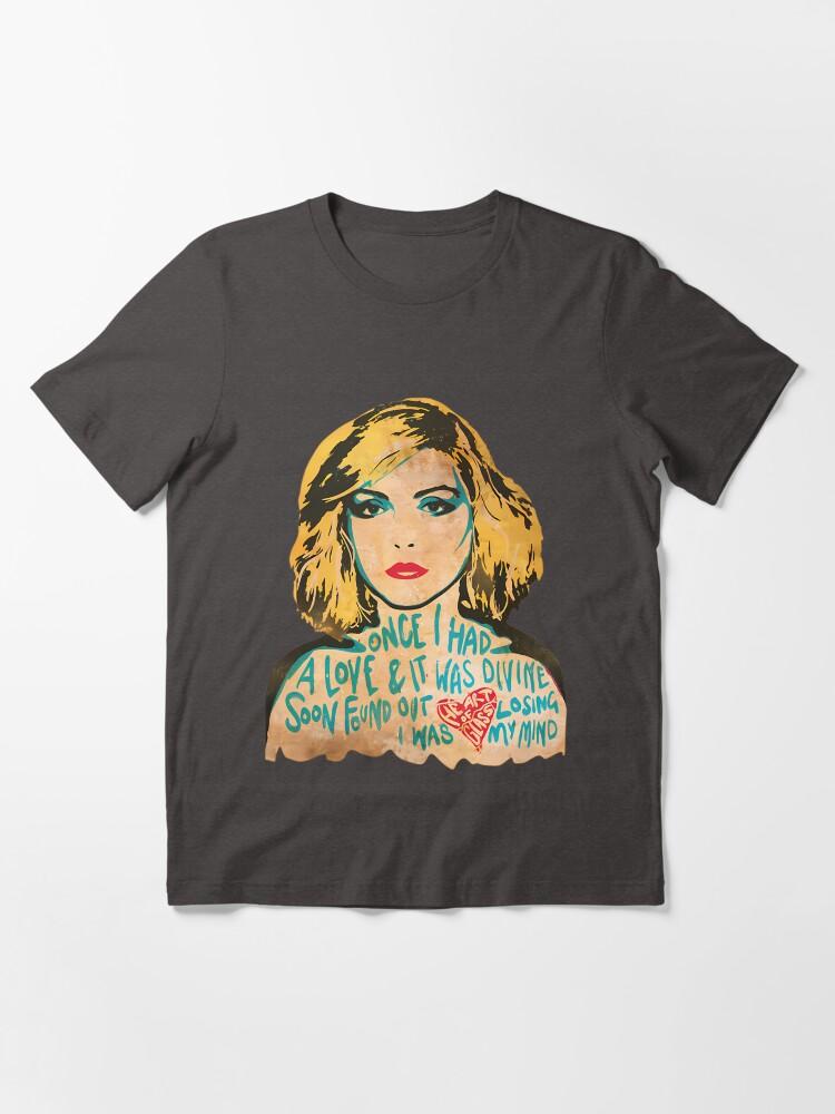 Blondie Blondie Legend Metal 80S Band Music Rock Once I Had A Love It Was Divine Soon Found Out I Wad Losing My Mind Essential T-Shirt