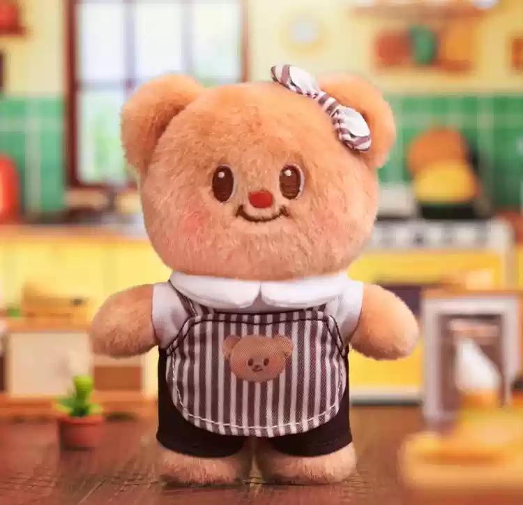 Серия Универсального Гардероба Медвежонок Масло Фигурки Действия Милая Кукла Детская Модная Игрушка Брелок Подарки на День Рождения