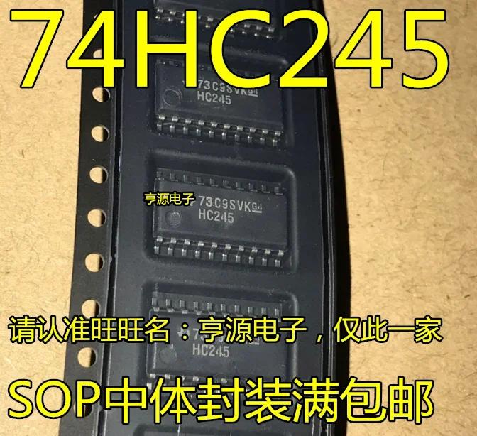 Новые и оригинальные цифровые логические микросхемы SN74HC245NSR HC245 SOP5.2 SN74HC245DWR SOP-7.2 Электронные компоненты