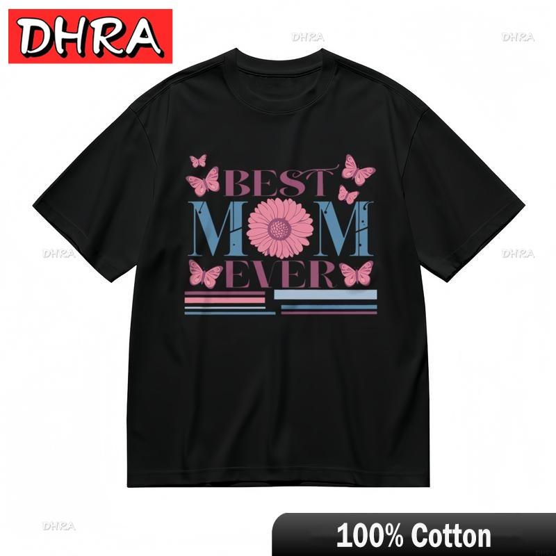 Womens Trend Comfy Classic TShirt Butterfly Bloom Mother Love Design Tee for Cool Bold Harajuku Graphic TShirts for UNIsex