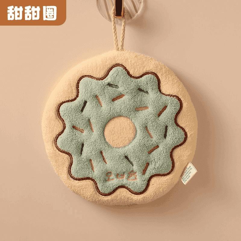 3-Ply Thickened Coral Fleece Cute Hand Towel