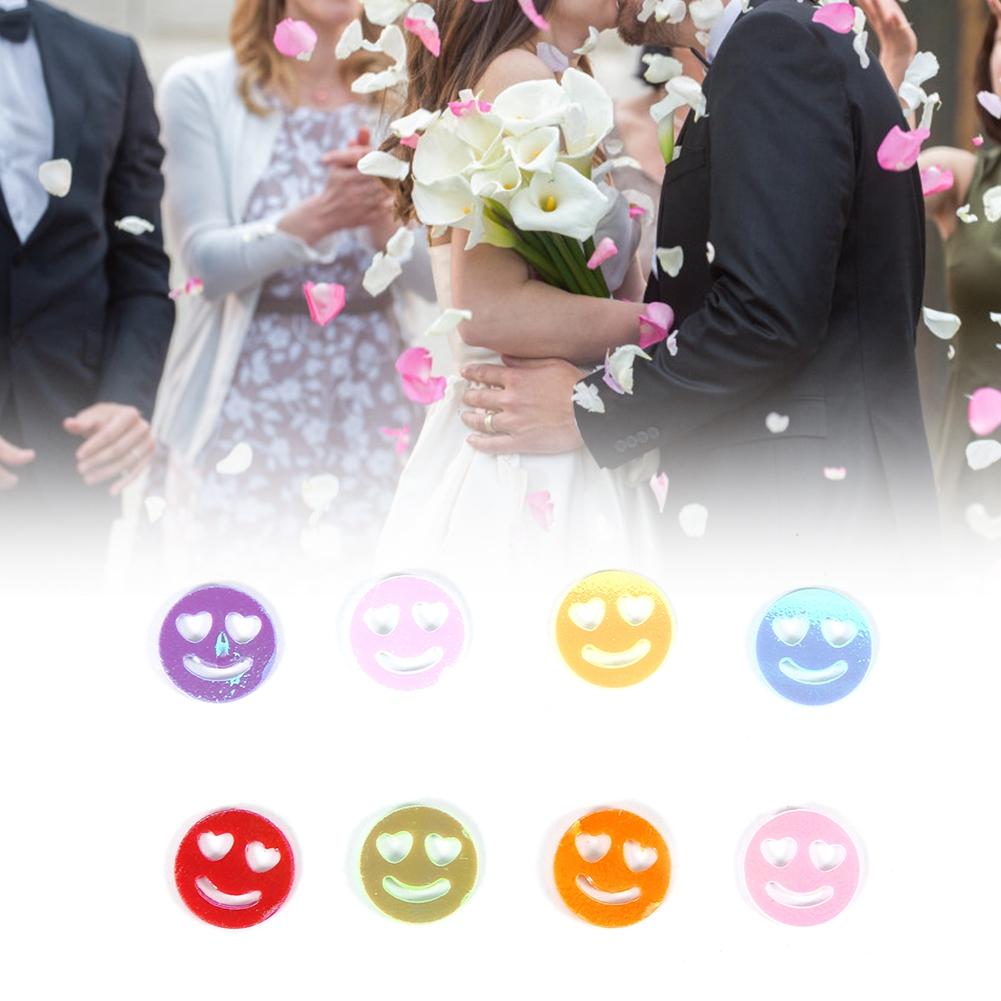 60 г/Пакет Разноцветные Блестки Конфетти для Дня Рождения Свадебной Вечеринки Декор для Ногтей Материал для DIY АксессуарыУлыбающийся